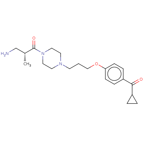 Chemical structure of BindingDB Monomer ID 50220426