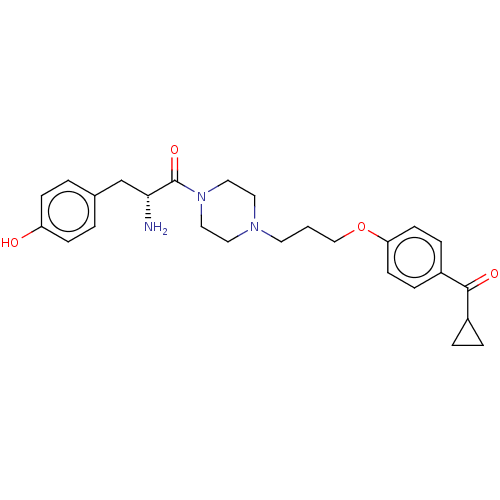Chemical structure of BindingDB Monomer ID 50220429