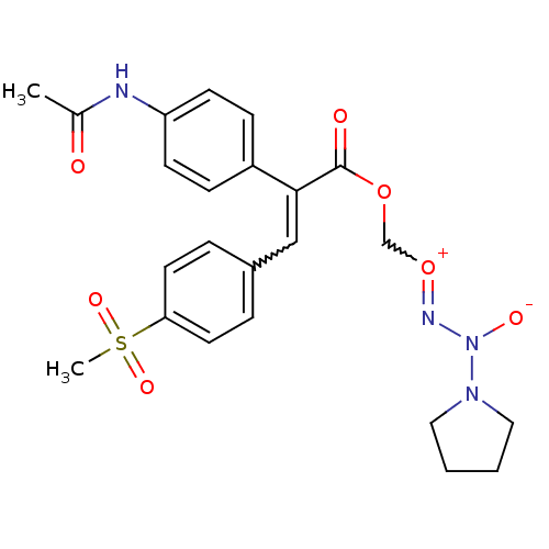 Chemical structure of BindingDB Monomer ID 50220446
