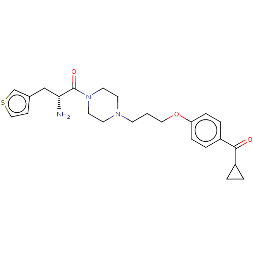 Chemical structure of BindingDB Monomer ID 50220452