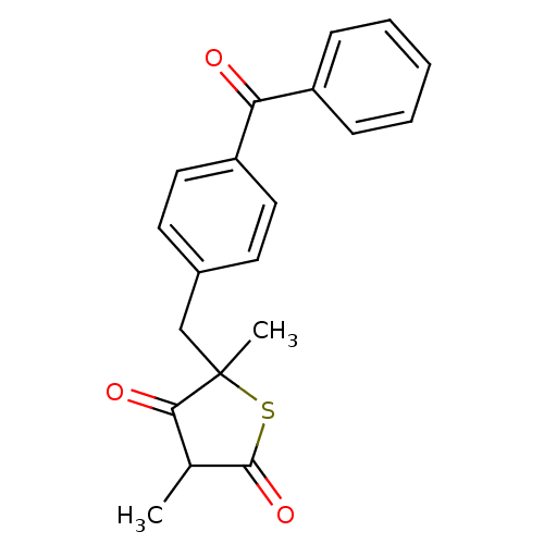 Chemical structure of BindingDB Monomer ID 50220621