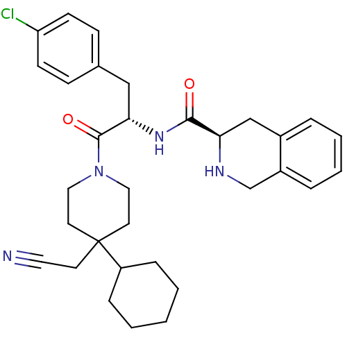 Chemical structure of BindingDB Monomer ID 50220693
