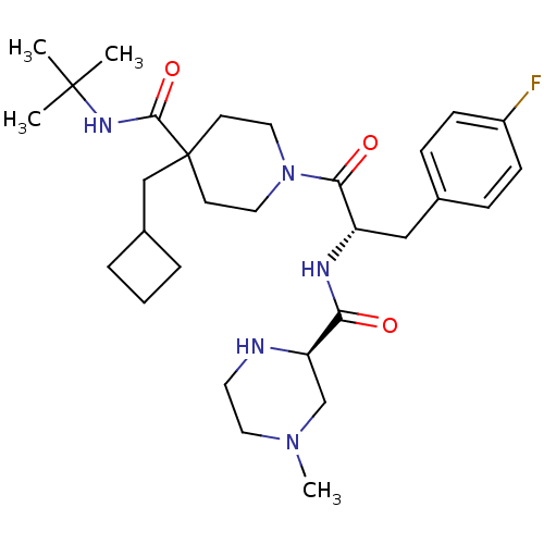 Chemical structure of BindingDB Monomer ID 50220695