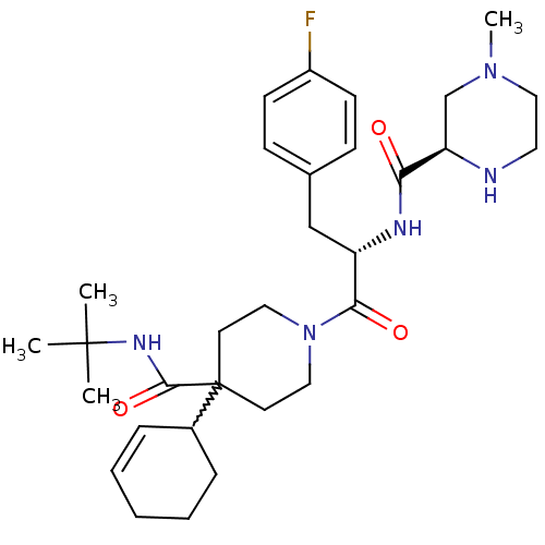 Chemical structure of BindingDB Monomer ID 50220697