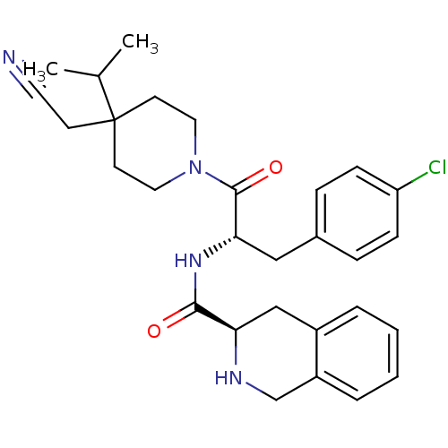 Chemical structure of BindingDB Monomer ID 50220698