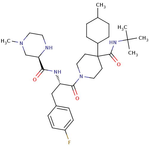 Chemical structure of BindingDB Monomer ID 50220699