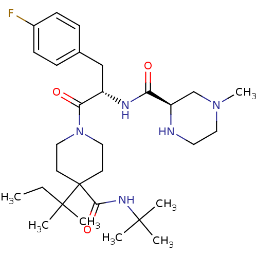 Chemical structure of BindingDB Monomer ID 50220701