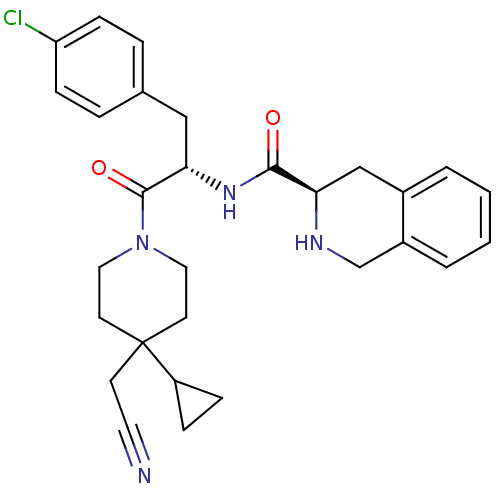 Chemical structure of BindingDB Monomer ID 50220708