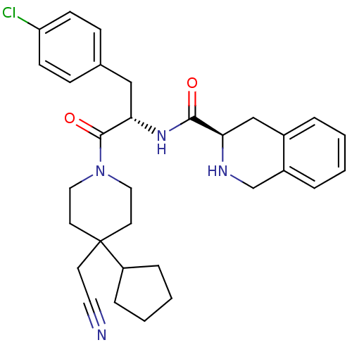 Chemical structure of BindingDB Monomer ID 50220711