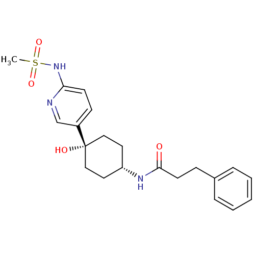 Chemical structure of BindingDB Monomer ID 50220724