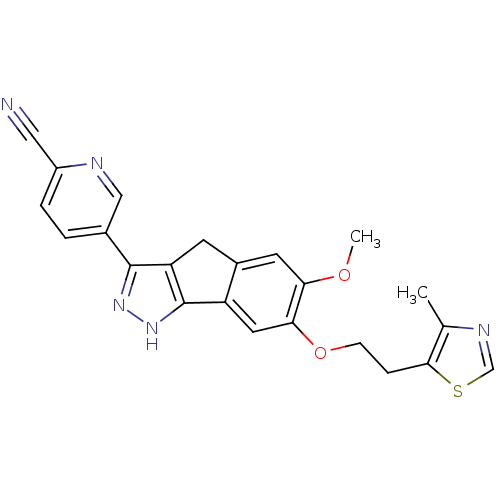 Chemical structure of BindingDB Monomer ID 50220755