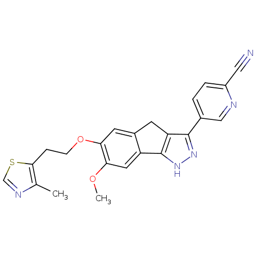 Chemical structure of BindingDB Monomer ID 50220761