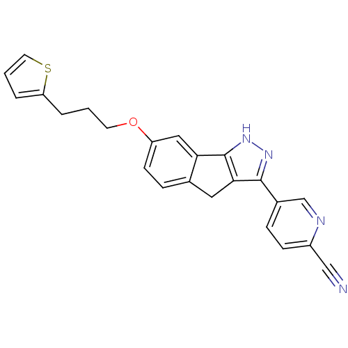 Chemical structure of BindingDB Monomer ID 50220763