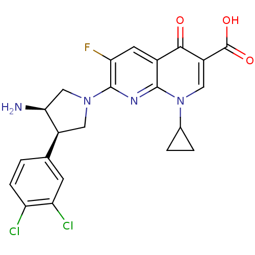 Chemical structure of BindingDB Monomer ID 50221076