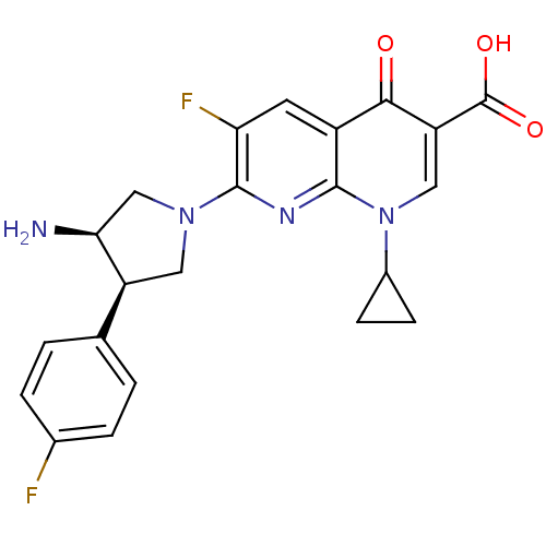 Chemical structure of BindingDB Monomer ID 50221078