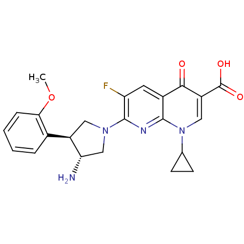 Chemical structure of BindingDB Monomer ID 50221079