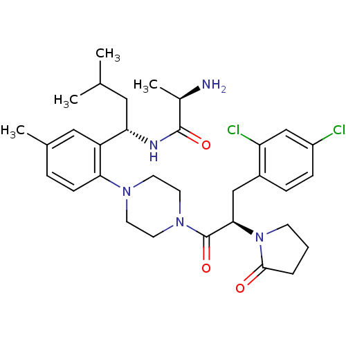 Chemical structure of BindingDB Monomer ID 50221109