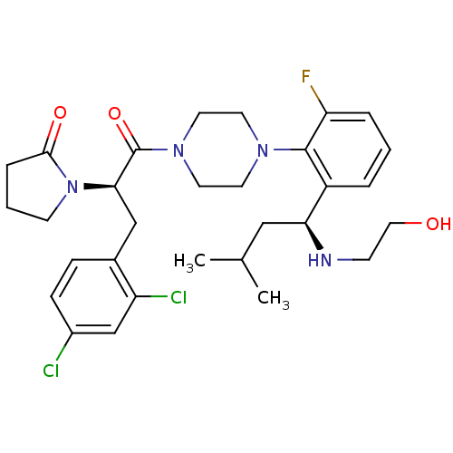 Chemical structure of BindingDB Monomer ID 50221111