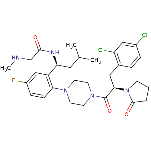 Chemical structure of BindingDB Monomer ID 50221122