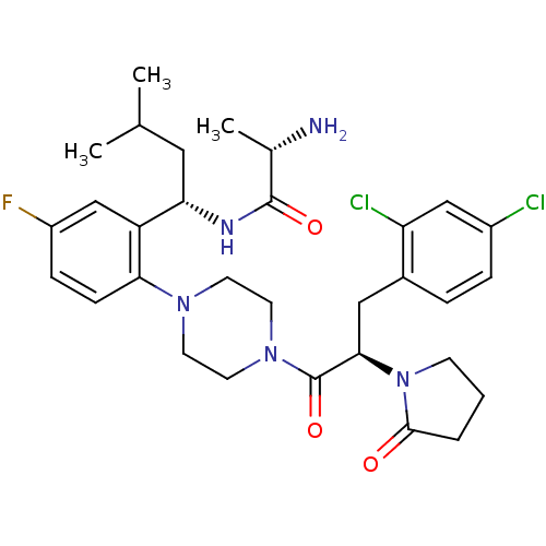 Chemical structure of BindingDB Monomer ID 50221123