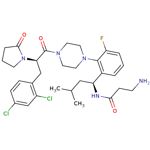 Chemical structure of BindingDB Monomer ID 50221125