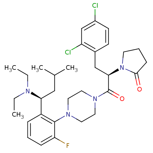 Chemical structure of BindingDB Monomer ID 50221134