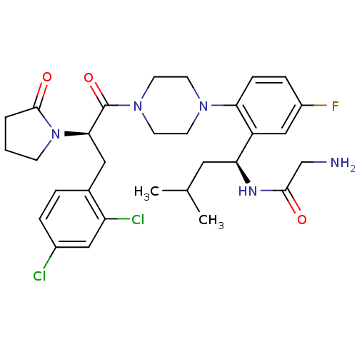 Chemical structure of BindingDB Monomer ID 50221140
