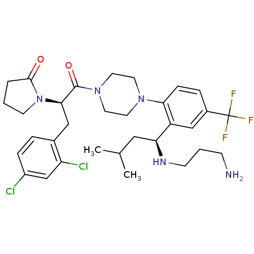 Chemical structure of BindingDB Monomer ID 50221145