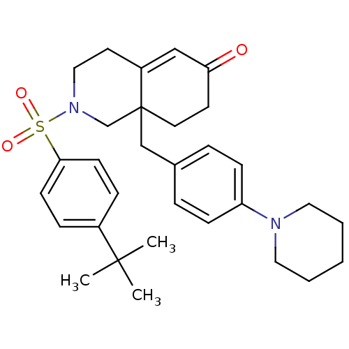 Chemical structure of BindingDB Monomer ID 50221156