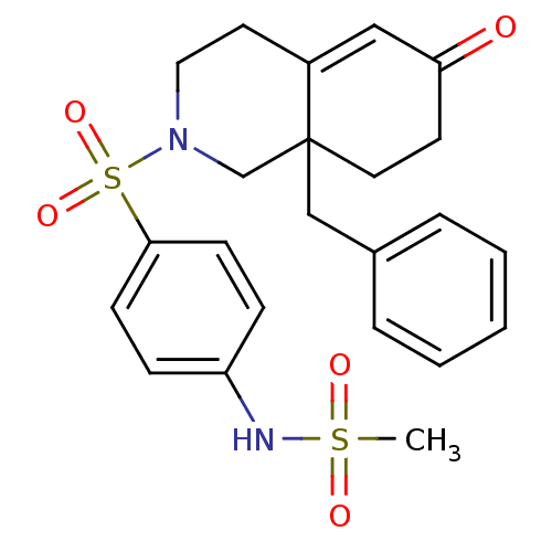 Chemical structure of BindingDB Monomer ID 50221160