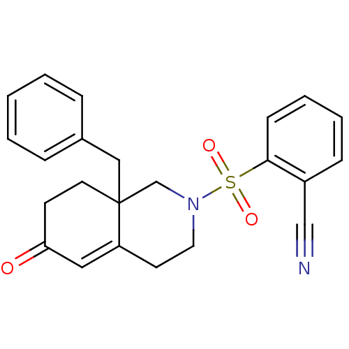 Chemical structure of BindingDB Monomer ID 50221189