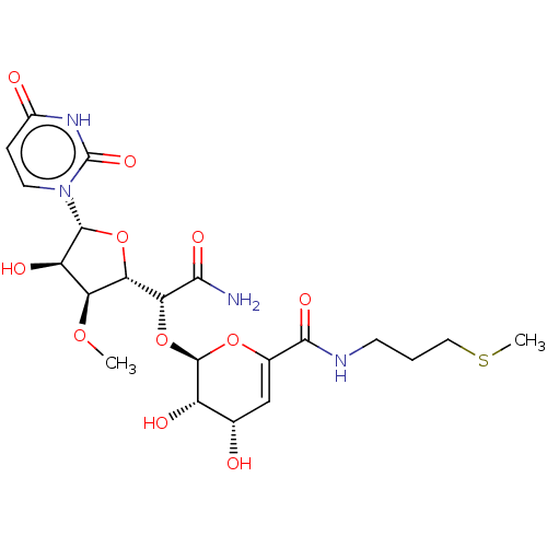Chemical structure of BindingDB Monomer ID 50221196