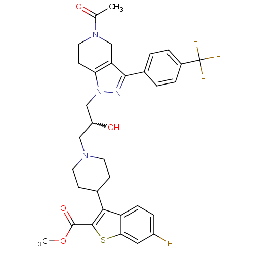 Chemical structure of BindingDB Monomer ID 50221237
