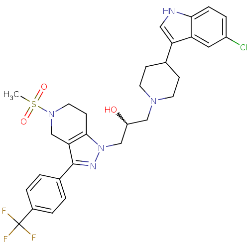 Chemical structure of BindingDB Monomer ID 50221240