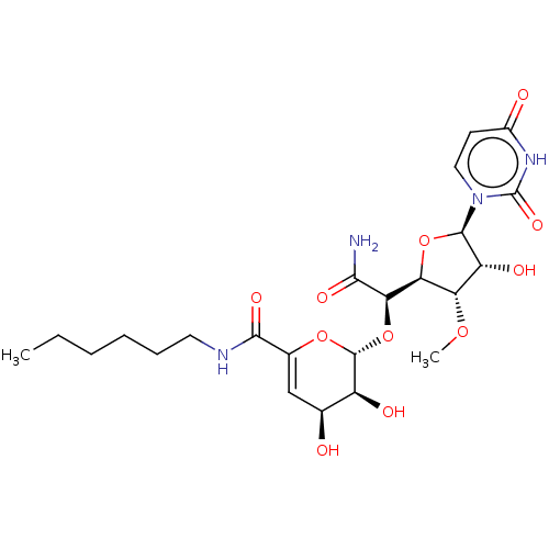 Chemical structure of BindingDB Monomer ID 50221244