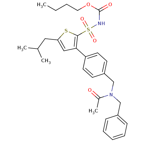 Chemical structure of BindingDB Monomer ID 50221300