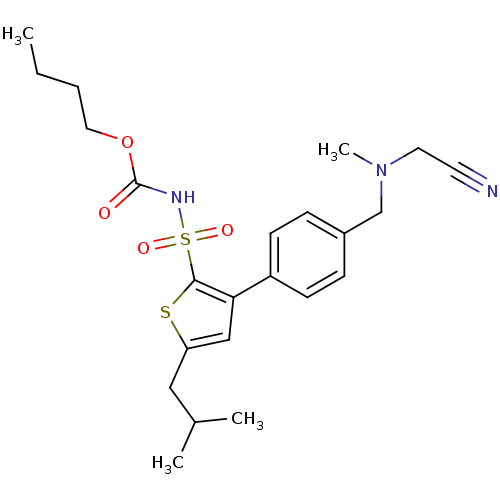 Chemical structure of BindingDB Monomer ID 50221302