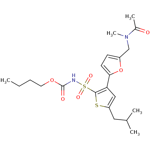 Chemical structure of BindingDB Monomer ID 50221307