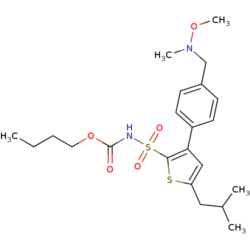 Chemical structure of BindingDB Monomer ID 50221308