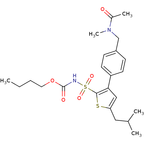 Chemical structure of BindingDB Monomer ID 50221309