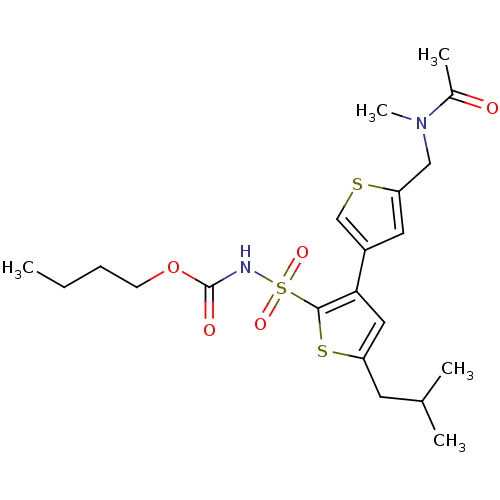 Chemical structure of BindingDB Monomer ID 50221310