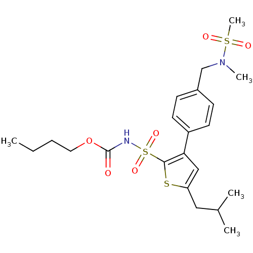 Chemical structure of BindingDB Monomer ID 50221316