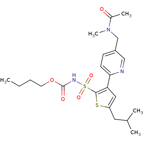 Chemical structure of BindingDB Monomer ID 50221325