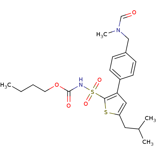 Chemical structure of BindingDB Monomer ID 50221326