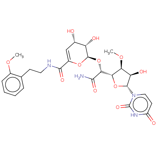 Chemical structure of BindingDB Monomer ID 50221329