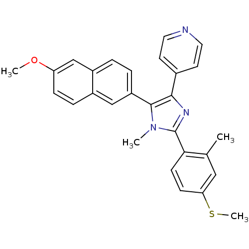 Chemical structure of BindingDB Monomer ID 50221344