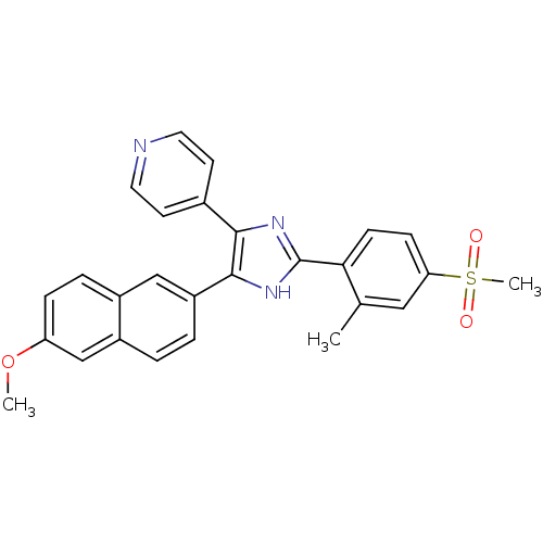 Chemical structure of BindingDB Monomer ID 50221347