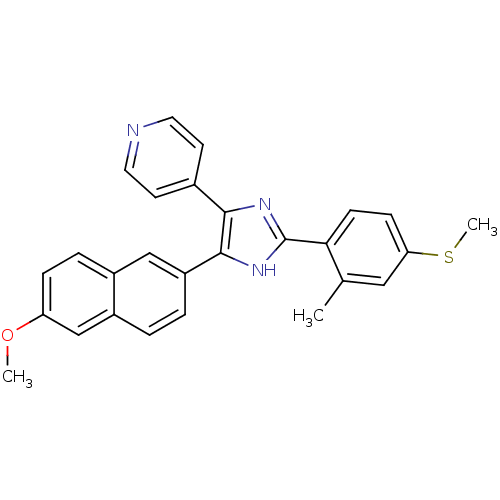 Chemical structure of BindingDB Monomer ID 50221348