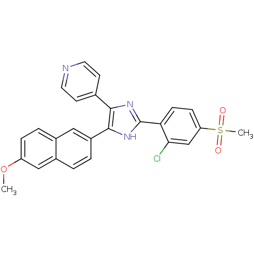 Chemical structure of BindingDB Monomer ID 50221352
