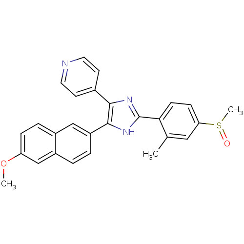Chemical structure of BindingDB Monomer ID 50221354